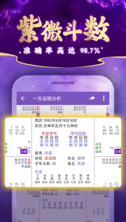 星算|紫微斗数在线排盘